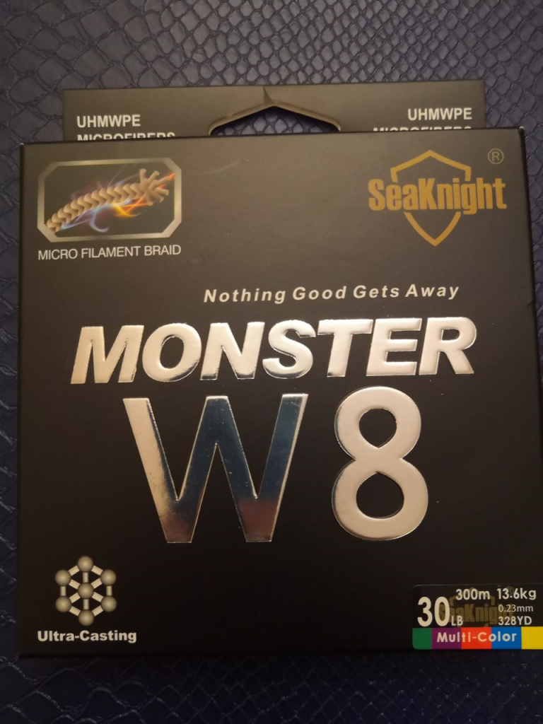SeaKnight Monster W8, 0.23 мм, 300 метров, мультиколор.